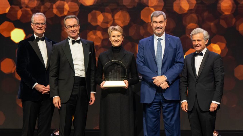 Gruppenbild bei der Verleihung 