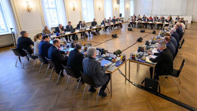 Kabinettssitzung in Bamberg.