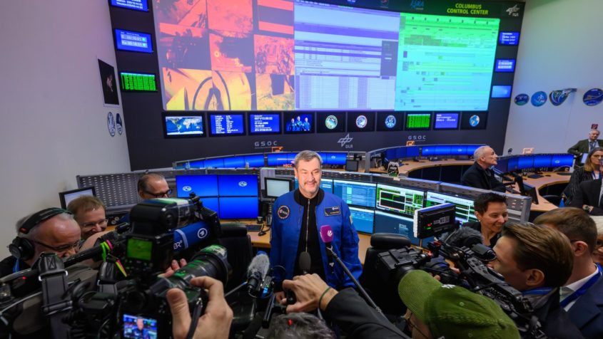 Ministerpräsident Dr. Markus Söder im Deutschen Luft- und ...