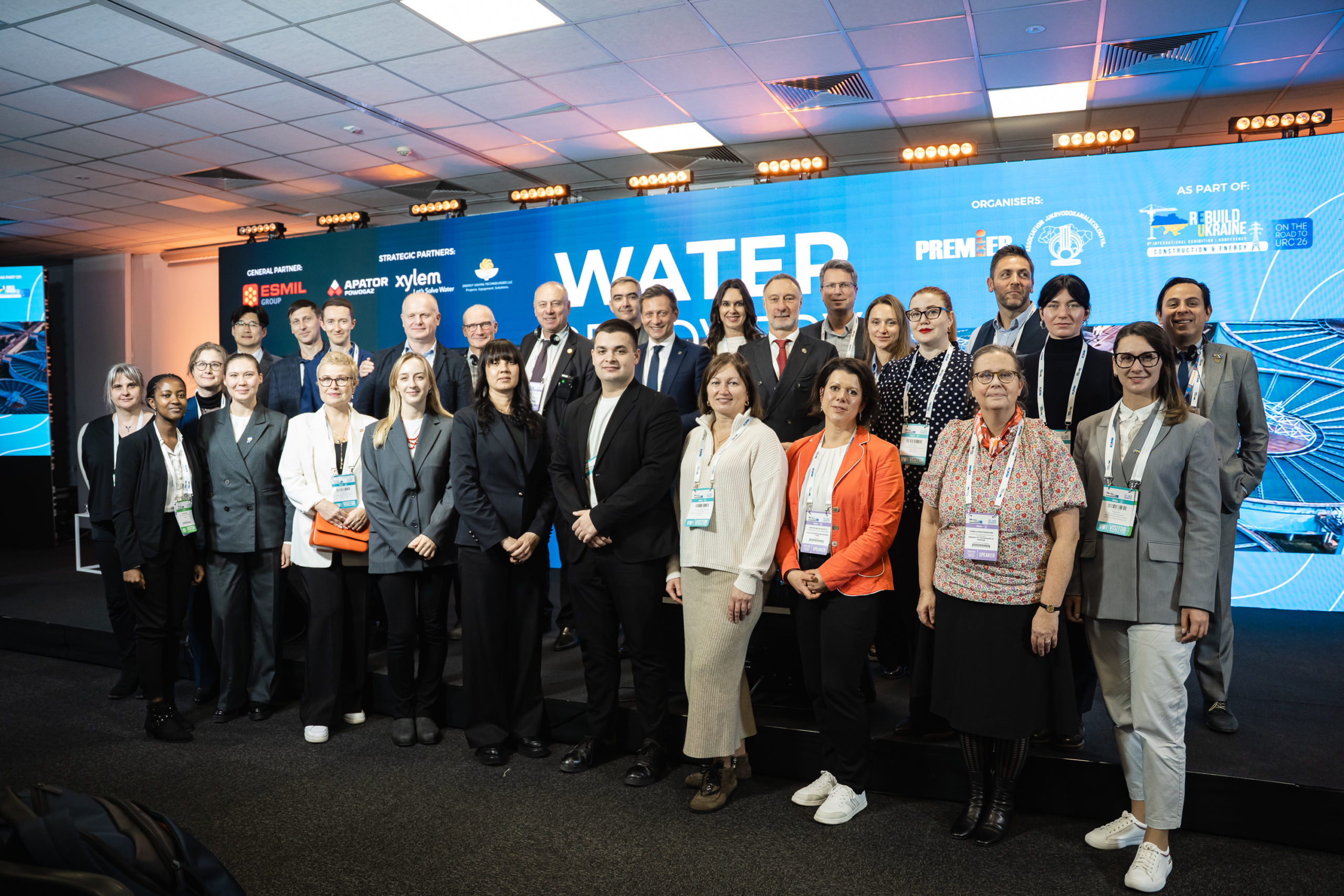 Side-Event „Water Recovery Forum” im Rahmen der Rebuild Ukraine Conference 13.-15. November 2025, Warschau, Polen