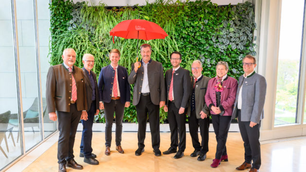 Ministerpr&auml;sident Dr. Markus S&ouml;der &uuml;bernimmt die Schirmherrschaft f&uuml;r das Jubil&auml;um "1250 Jahre Stadt Vilshofen an der Donau".