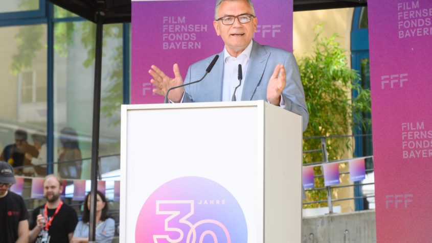 Film- und Medienminister Dr. Florian Herrmann: 